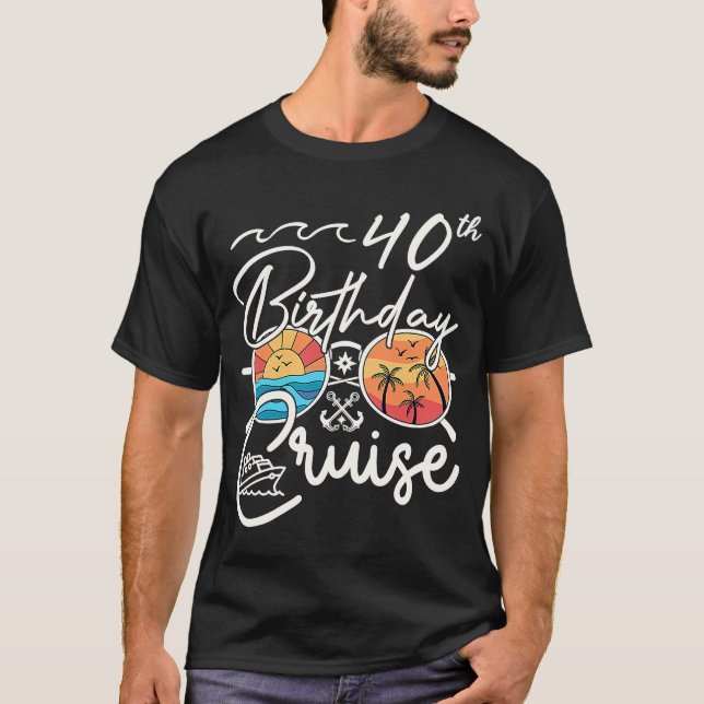 T-shirt 40e Anniversaire Croisière Escouade 2023 Fa Corres (Devant)