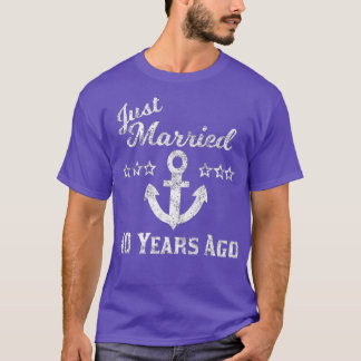 T-shirt 40e anniversaire de Mariage croisière 40 ans de