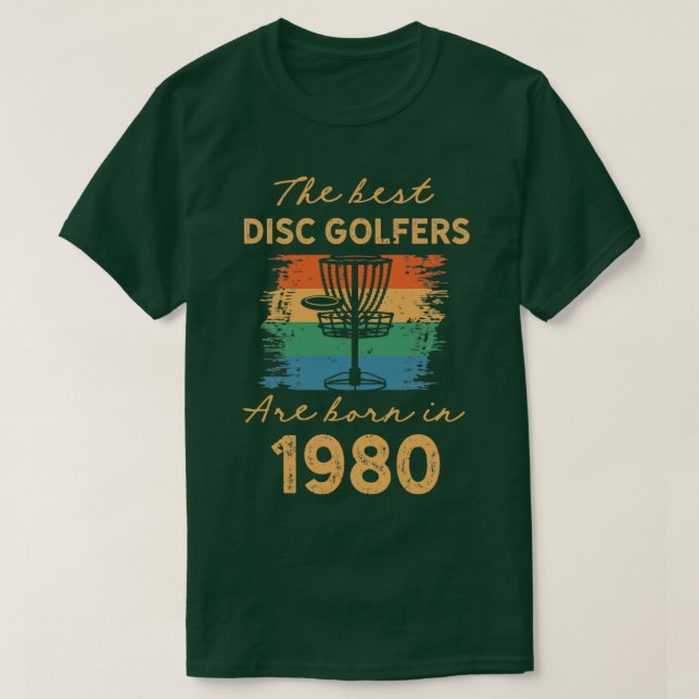 T-shirt 40e Anniversaire Disquette Golf Chemise Turning 40 (Design devant)