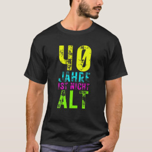 T-shirt 40E Anniversaire Hommes Décoration 40 Ans Drôle