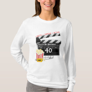 T-shirt 40e anniversaire Movie Anniversaire fête