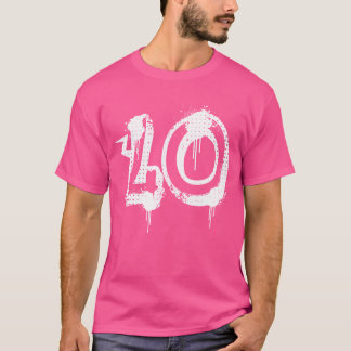 T-shirt 40E Anniversaire Présent Hommes Femmes Cool Spray