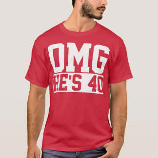 T-shirt 40e anniversaire Quarante-40 ans