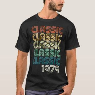 T-shirt 40e anniversaire Vintage classique 40 ans Retro G