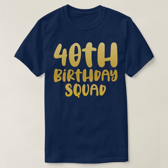 T-shirt 40ème anniversaire (Design devant)