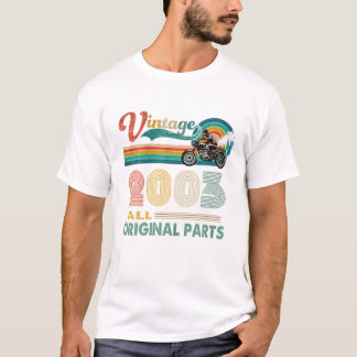 T-shirt 40th Birthday Gifts Vintage