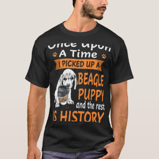 T-shirt 41 Un Sur Un Beagle De Temps Chiot