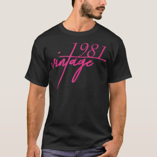 T-shirt 41E Anniversaire Cadeau Pour Hommes Et Femmes Vint