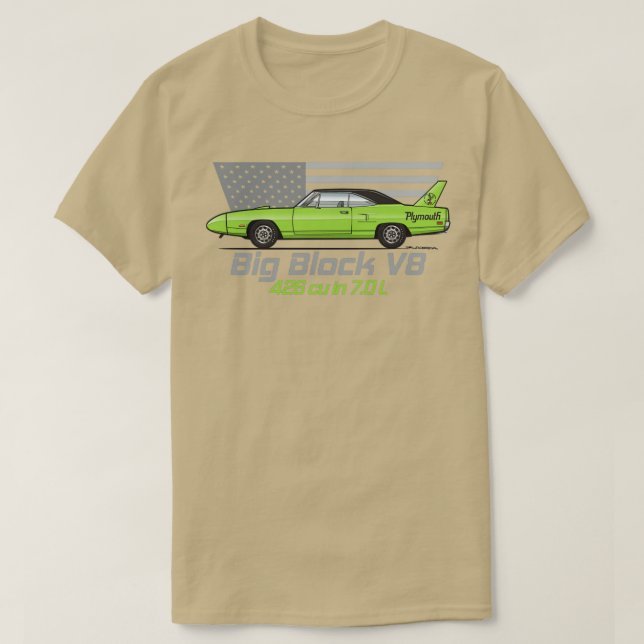 T-shirt 426Lime vert clair (Design devant)