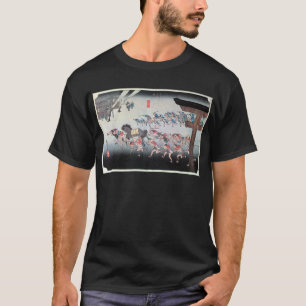 T-shirt 42. 宮 宿, 広 重 Miya-juku, Hiroshige, Ukiyo-e