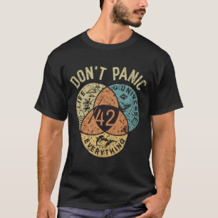 T-shirt 42 Réponse à la vie l'univers et tout Ne