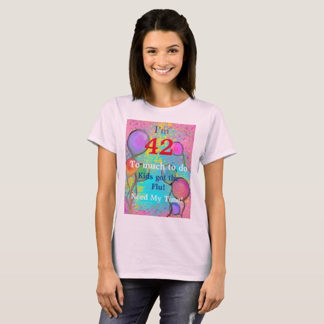 T-shirt 42e anniversaire   (Devant entier)
