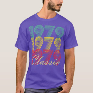 T-shirt 42e anniversaire du poison Vintage 1979