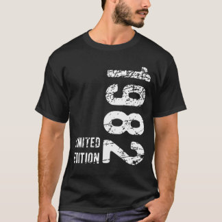 T-shirt 42e cadeau d'anniversaire 1982 Edition limitée 42
