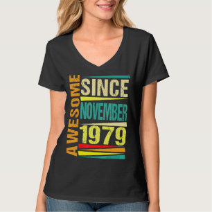 T-shirt 43 ans de légende depuis novembre 1979 43e oiseau