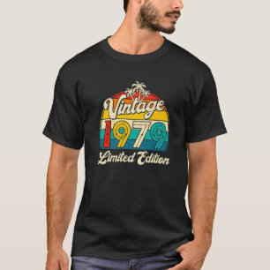 T-shirt 43 Ans Vintage 1979 43E Anniversaire Fête Hommes
