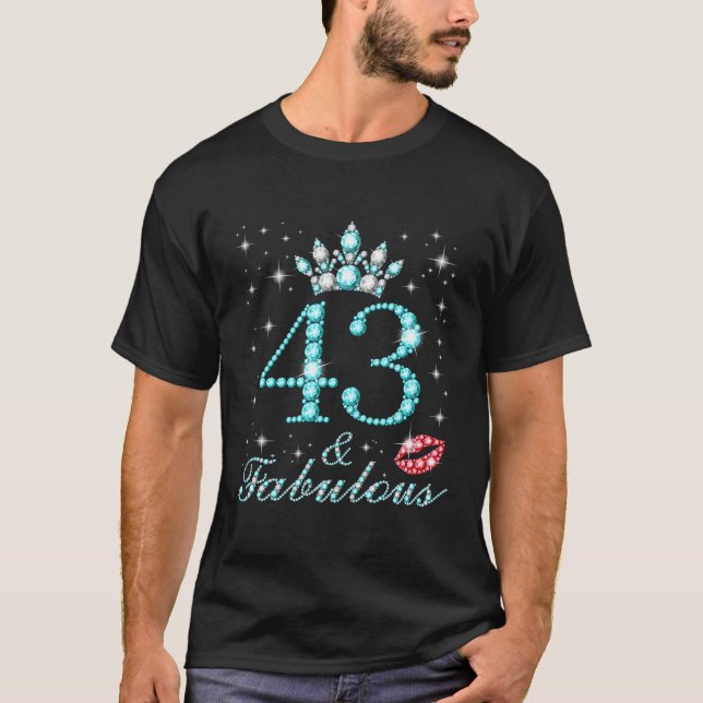 T-shirt 43 Fabuleux 43 Queen'S (Devant)