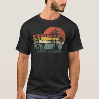T-shirt 44 Anniversaire stupéfiant depuis juin 1978