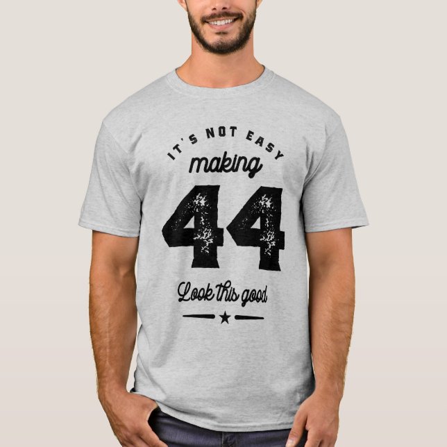 T-shirt 44 Ans 44e anniversaire drôle Cadeau (Devant)