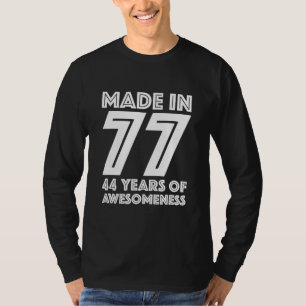 T-shirt 44e anniversaire Cadeaux pour lui Hommes Âge 44 a