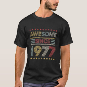 T-shirt 44E Décorations D'Anniversaire Magnifiques Depuis