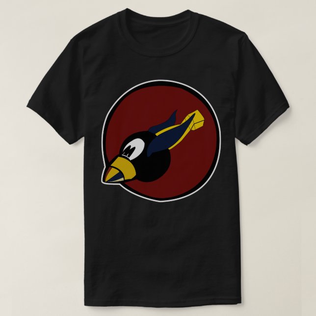T-shirt 44e groupe de bombes avec texte (Design devant)