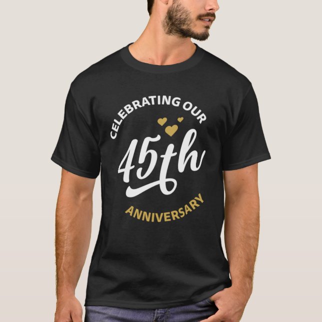 T-shirt 45 Annivers (Devant)
