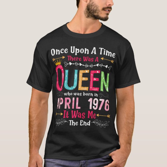 T-shirt 45 Ans Filles Anniversaire 45E Reine Anniversaire (Devant)