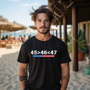 T-shirt 45 Est Supérieur À 46, 47 Supérieur À 46 Trump