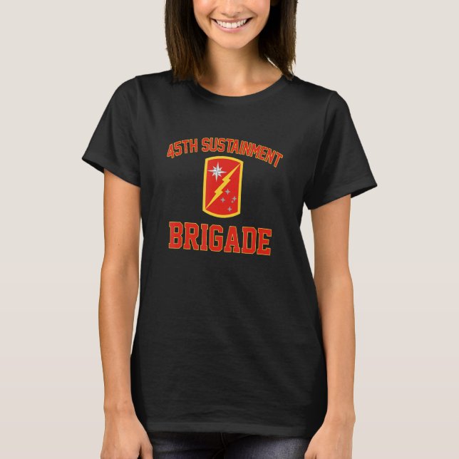 T-shirt 45e brigade de soutien Vete, Fête des pères vétéra (Devant)
