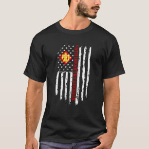 T-shirt 45E Division D'Infanterie Drapeau Américain