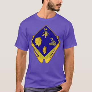 T-shirt 45e division d'infanterie - texte
