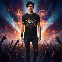 46 & 2 | Tee compas steampunk inspiré de TOOL