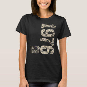 T-shirt 46e anniversaire Dames Mens 46 ans 1976 1