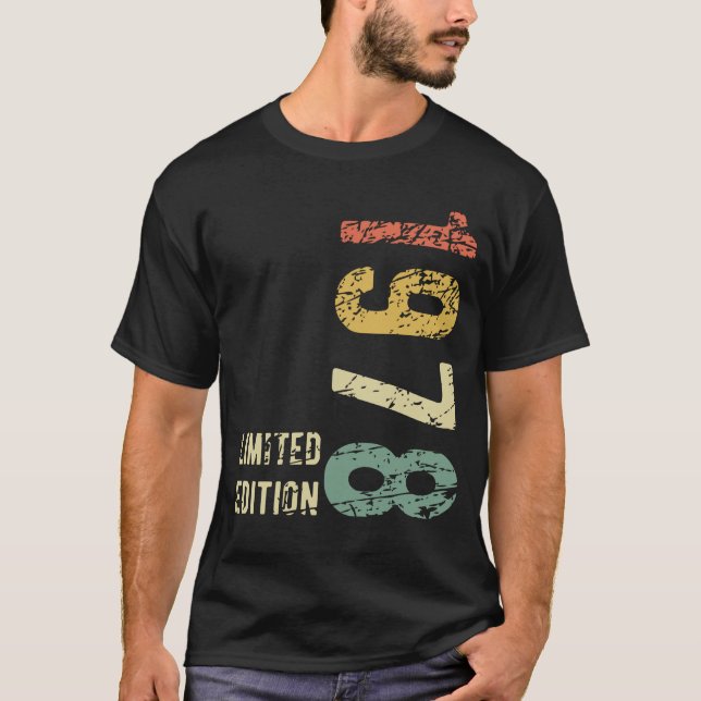 T-shirt 46e cadeau d'anniversaire 1978 Edition limitée 46  (Devant)
