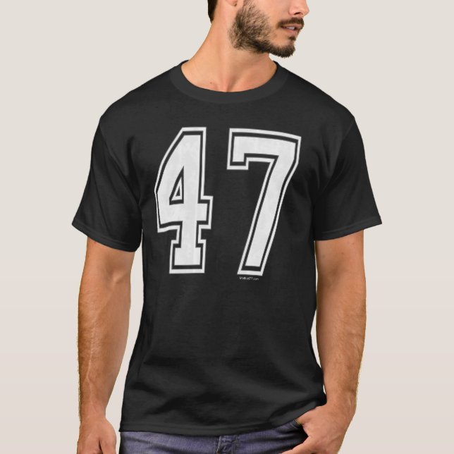T-shirt 47 Jersey Personnalisé (Devant)