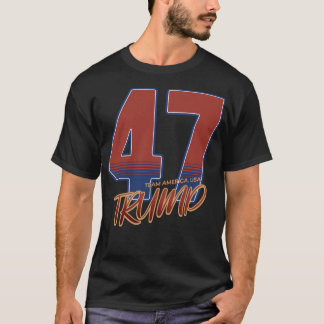 T-shirt 47 Trump-Team America États-Unis