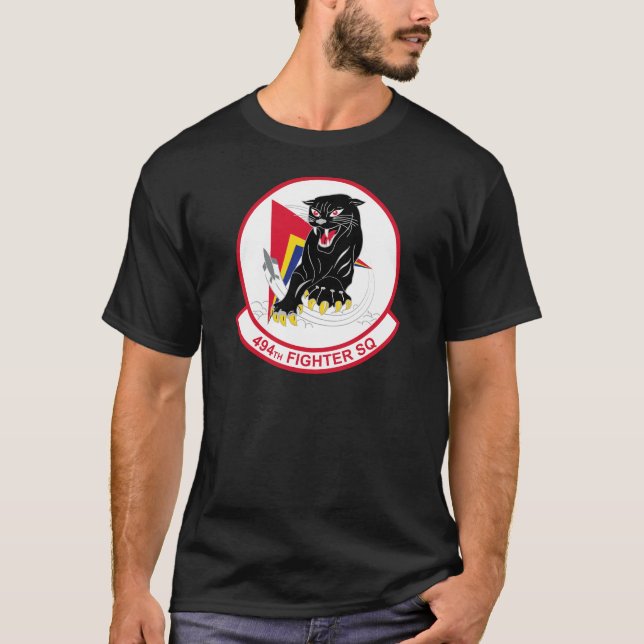 T-shirt 494th Escadron de chasse (Devant)