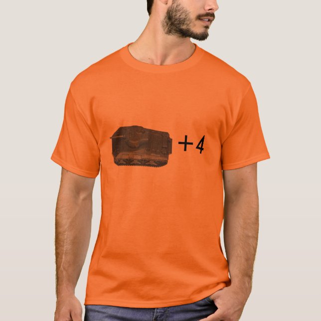 T-SHIRT 49990%20SHERMAN%20TANK [1], +4 (Devant)