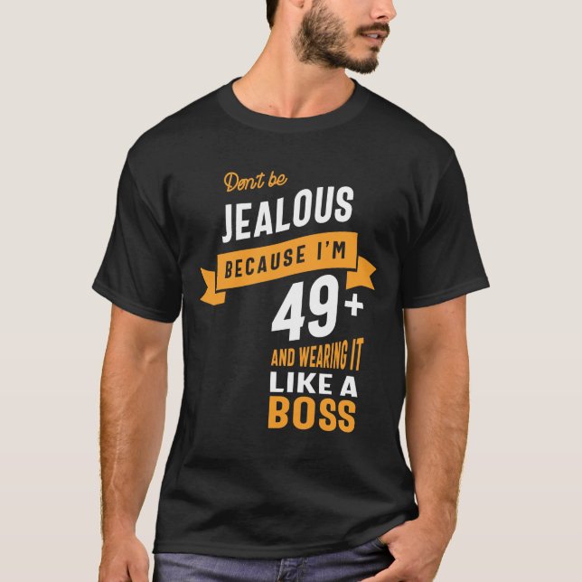 T-shirt 49 Ans - 49e Anniversaire Drôle Cadeau (Devant)
