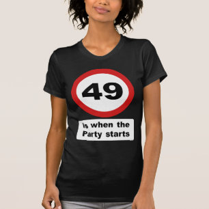 T-shirt 49 est quand la partie commence