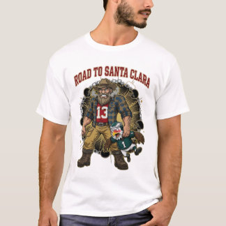 T-shirt 49ers Route vers Santa Clara San Francisco Footbal