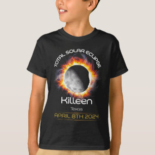 T-shirt 4.08.24 Éclipse solaire totale 2024 Killeen Texas