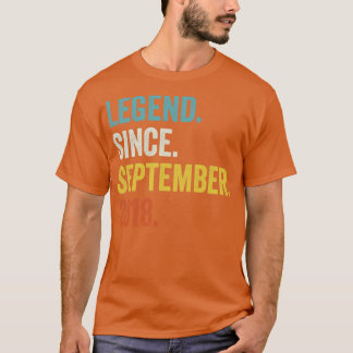 T-shirt 4 Ancienne légende depuis septembre 2018 4e annive