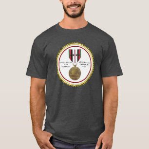 T-SHIRT 4 ÉTOILES DE CAMPAGNE VÉTÉRAN DE GUERRE AFGHANISTA