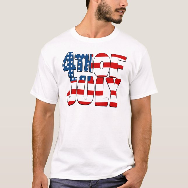 T-shirt 4 juillet (Devant)