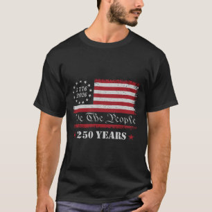 T-shirt 4 juillet 1776 2026 États-Unis 250 Ans Patriotique