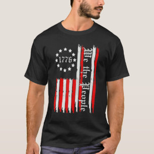 T-shirt 4 juillet 1776 Pour Hommes Nous Le Peuple Américai