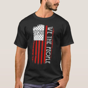 T-shirt 4 juillet 1776 Pour Hommes Nous Le Peuple Américai