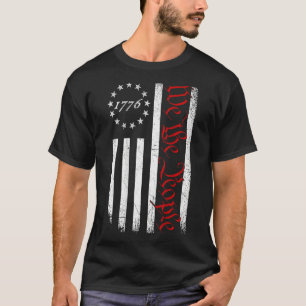 T-shirt 4 juillet 1776 Pour Hommes Nous Le Peuple Américai
